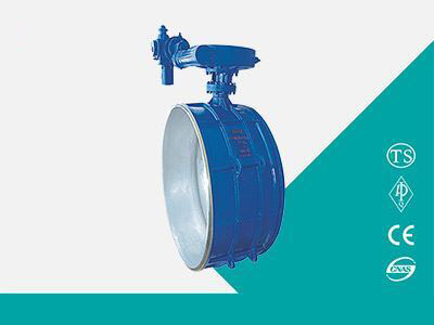 Butt welded butterfly valve